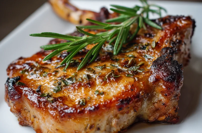 Easy Oven Bone In Pork Chop Recipe