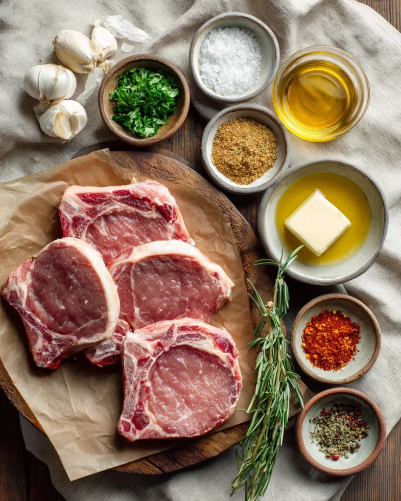 Pork Chop Ingredients