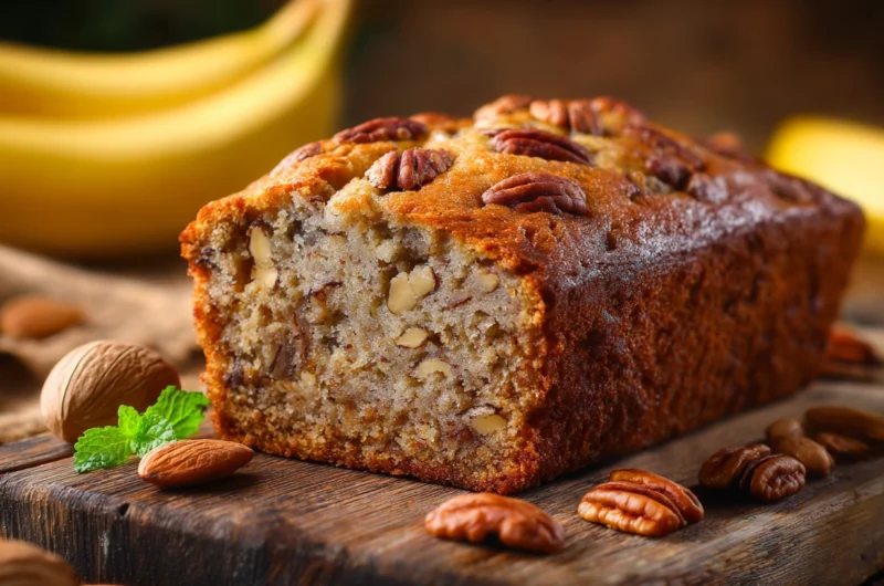 Healthy Banana Breakfast Bread