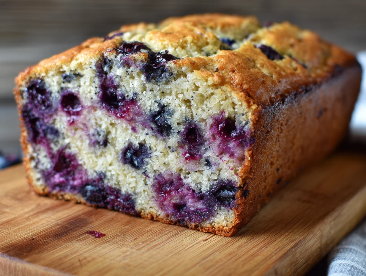 blueberry banana bread Recipe