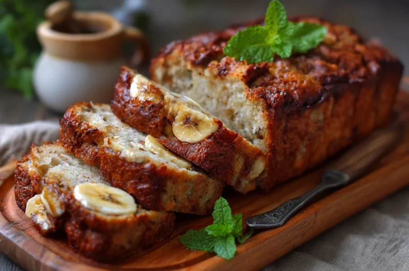High‑Protein Cottage Cheese Moist Banana Bread Recipe