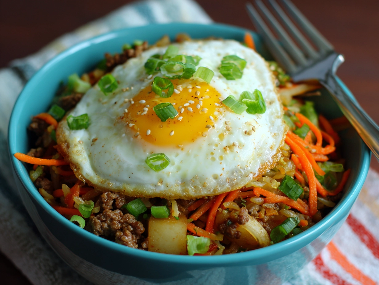 egg roll in a bowl