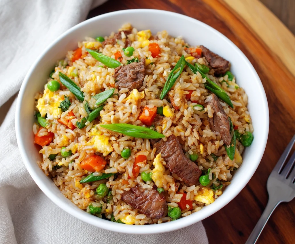 Beef Fried Rice Recipe