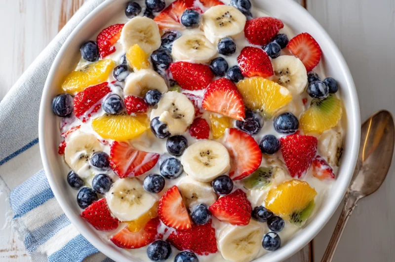Creamy Fresh Fruit Salad Recipe