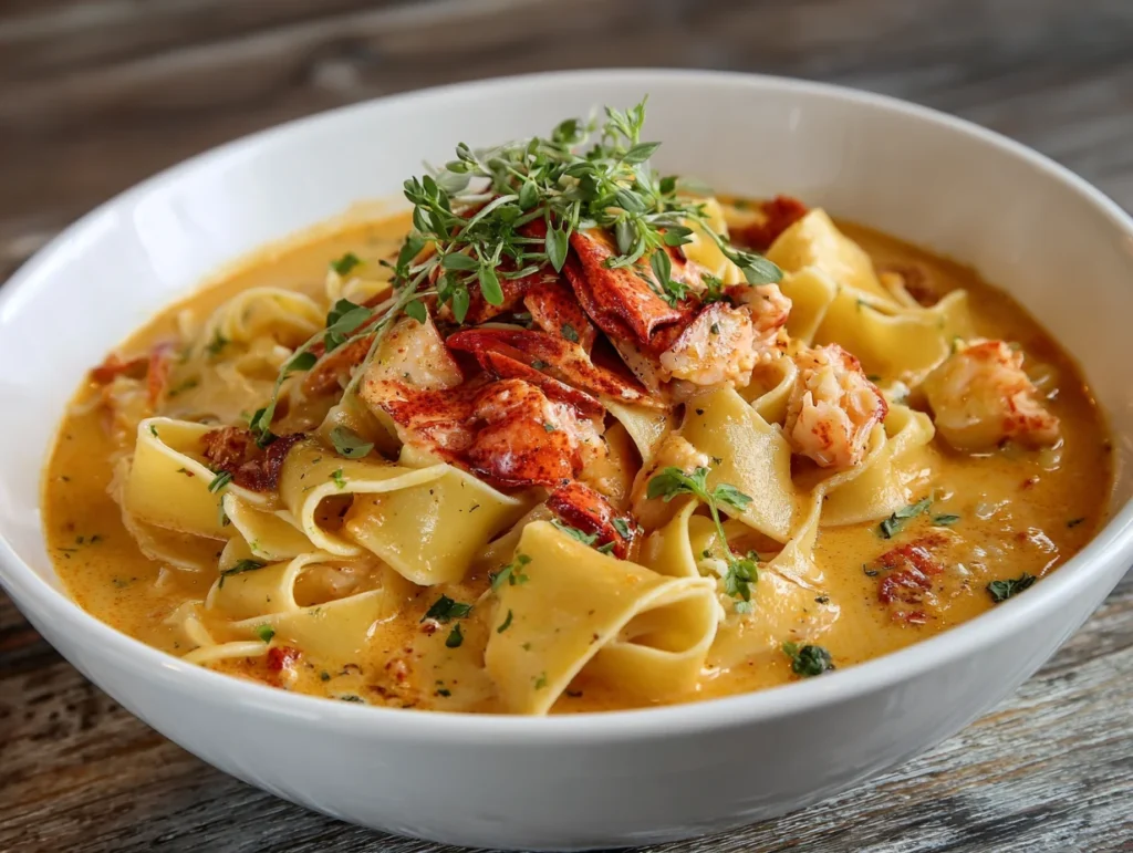 Lobster Bisque Pasta