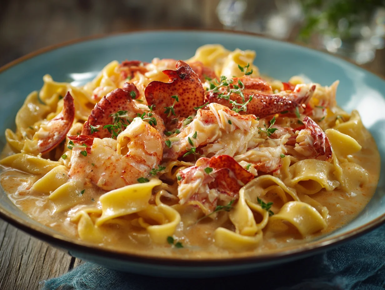 Lobster Bisque Pasta