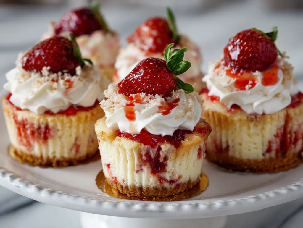 Strawberry Cheesecake Cupcakes