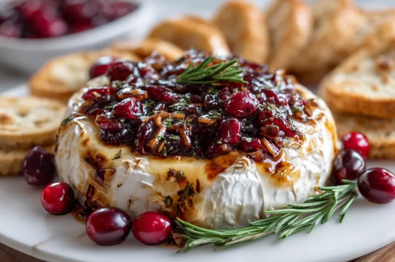 Baked Brie Cranberry Appetizer Recipe