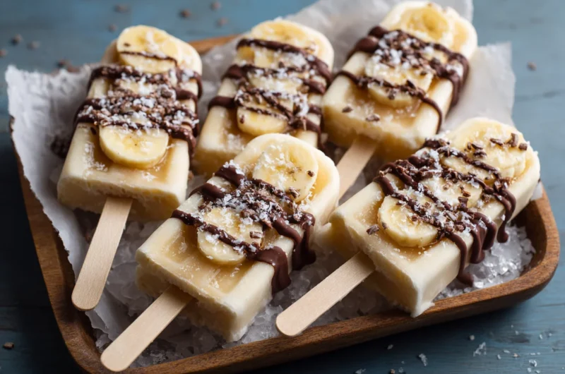 Frozen Banana Pops Recipe