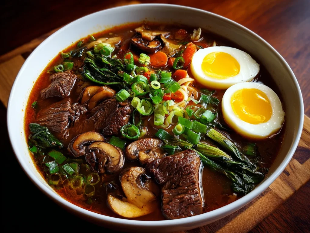 beef noodle soup