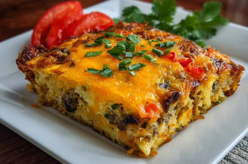 Easy Breakfast Casserole With Hashbrowns