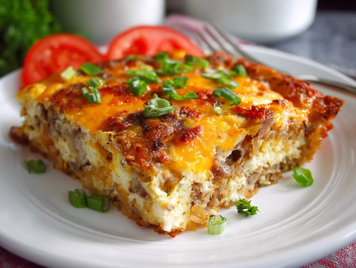breakfast casserole with hashbrowns