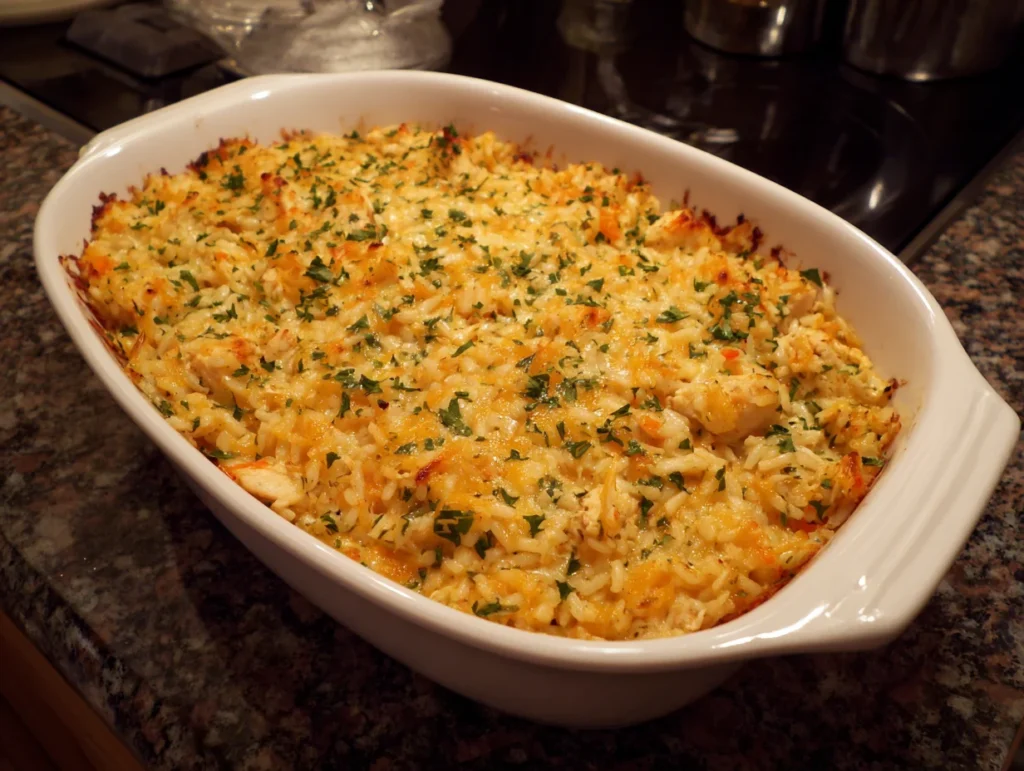 chicken and rice casserole