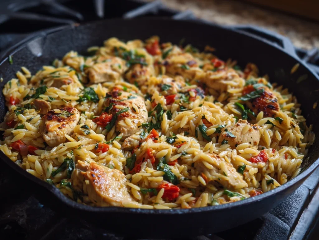 chicken orzo recipe