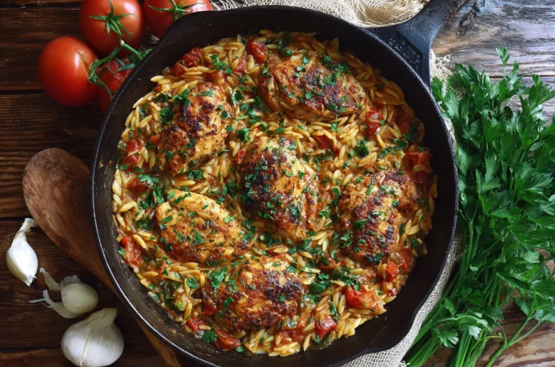 Marry Me Chicken Orzo Recipe