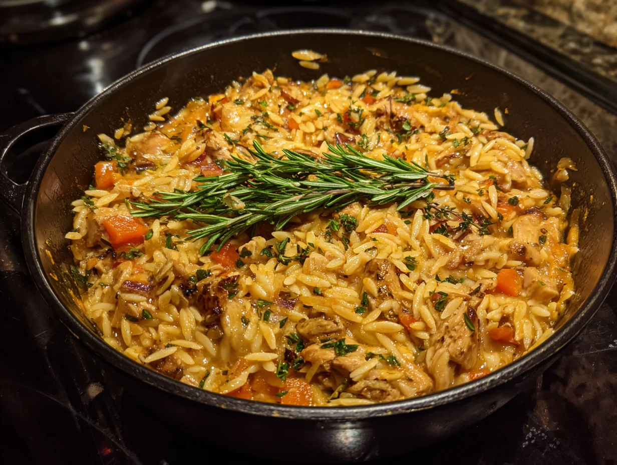 chicken orzo recipe