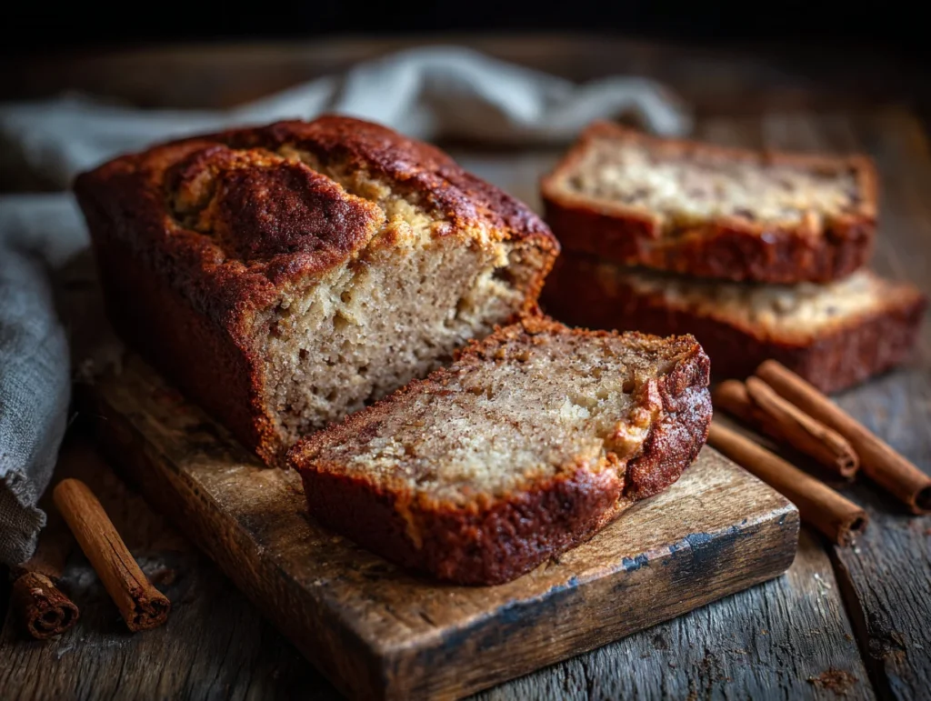 cinnamon banana bread
