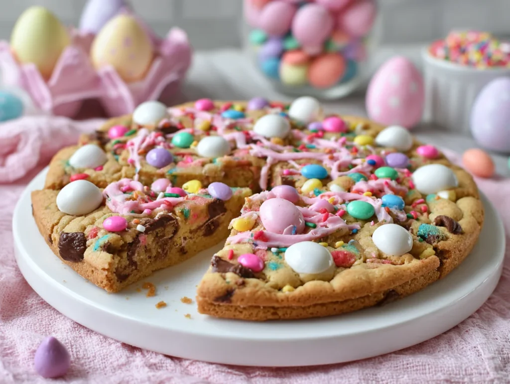 easter cookie cake