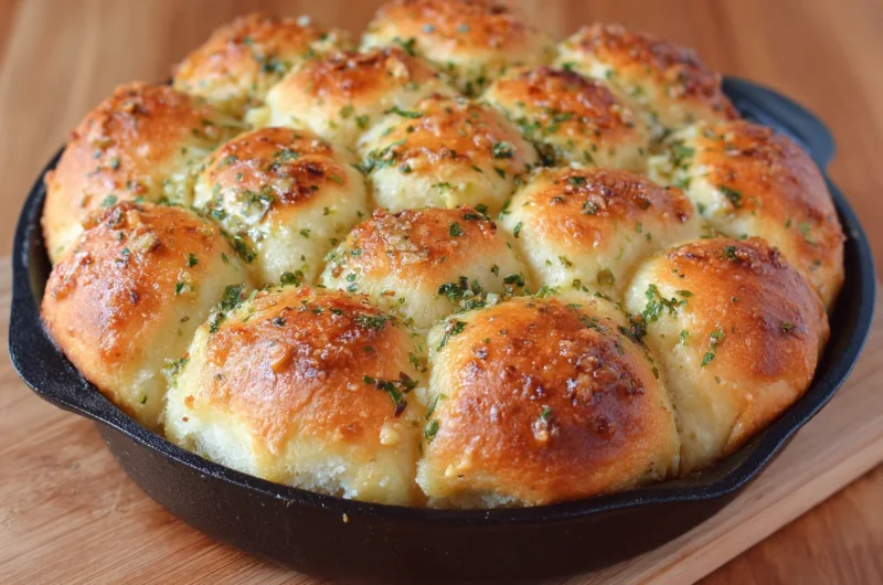 Homemade Garlic Rolls Recipe