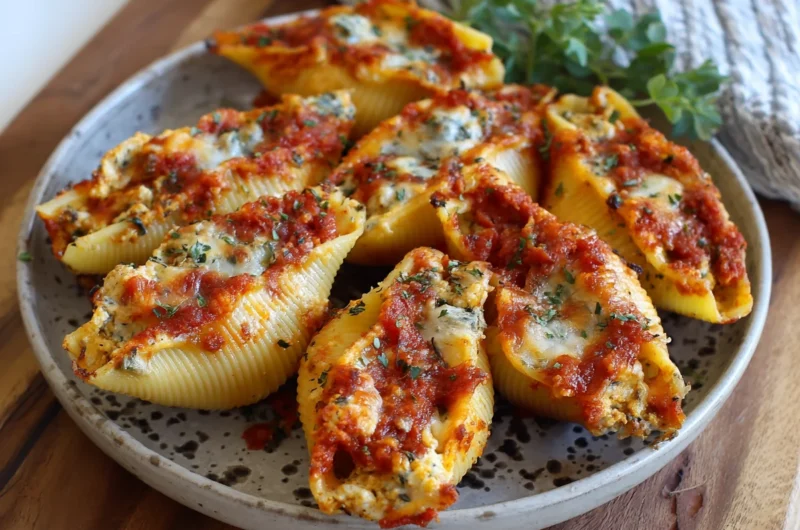 Easy Homemade Stuffed Shells Recipe