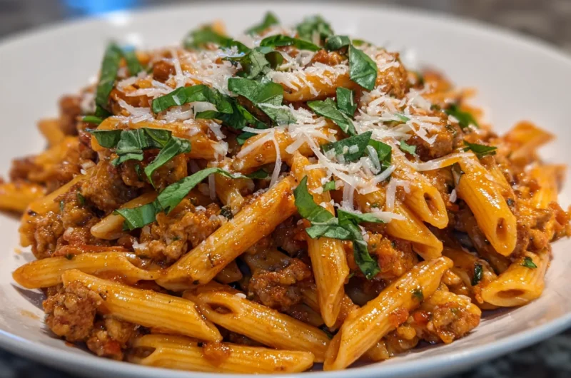 Creamy Italian Sausage Pasta Recipe