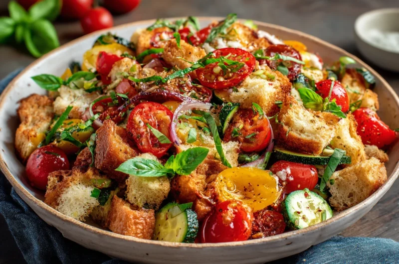 Bread Panzanella Salad Recipe