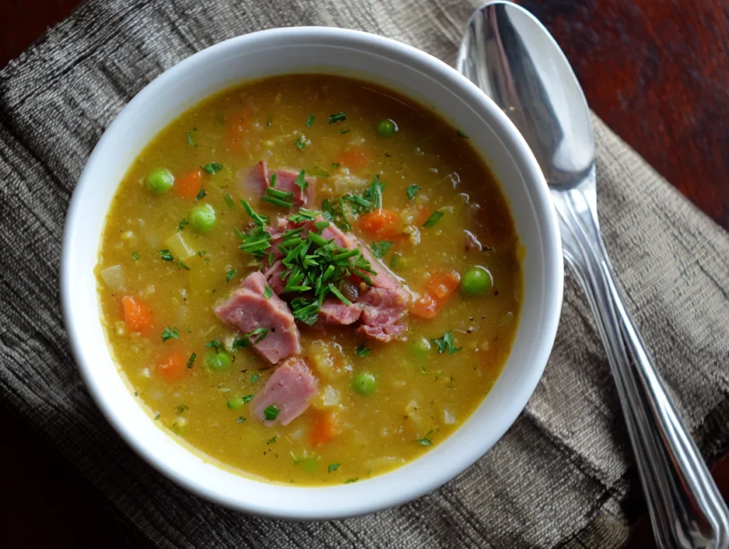 split pea soup with ham