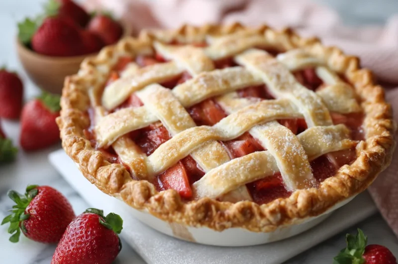 Best Strawberry Rhubarb Pie Recipe