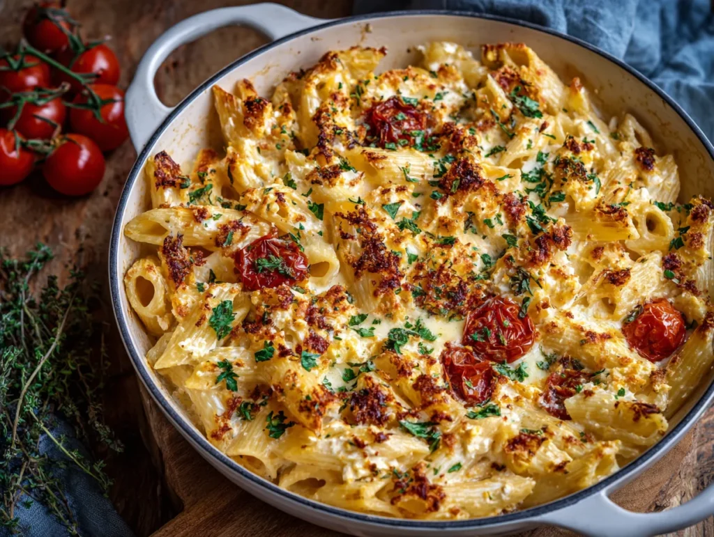 Baked Feta Pasta