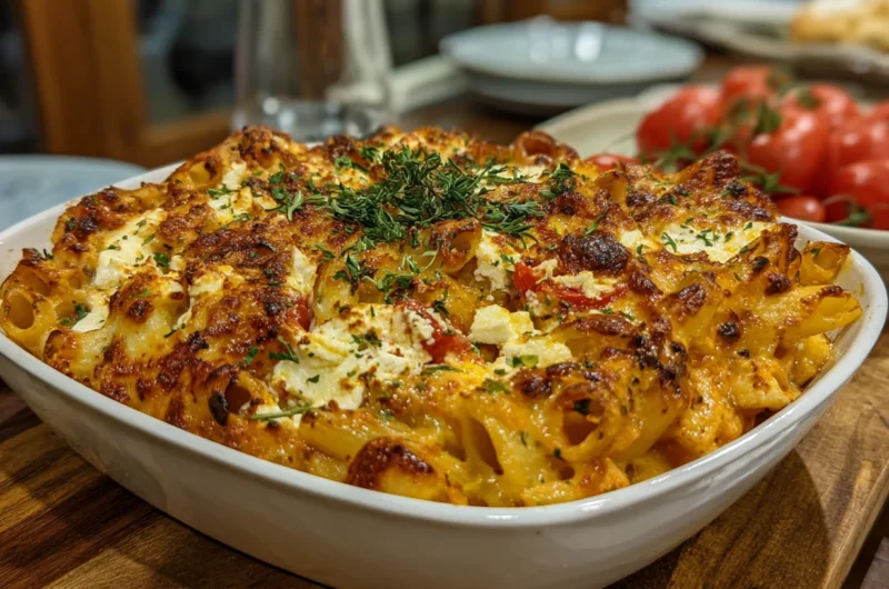 Viral Baked Feta Pasta Recipe