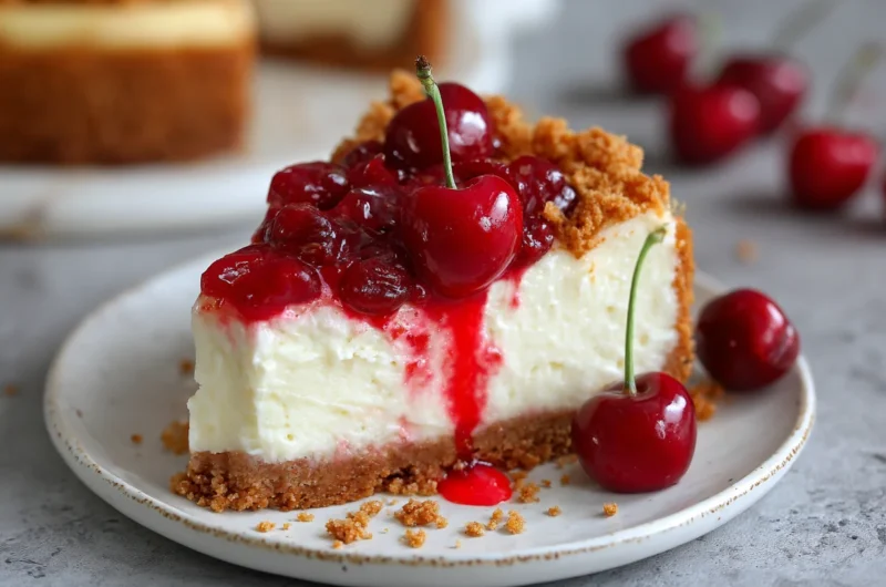 Easy Cherry Cheesecake Recipe