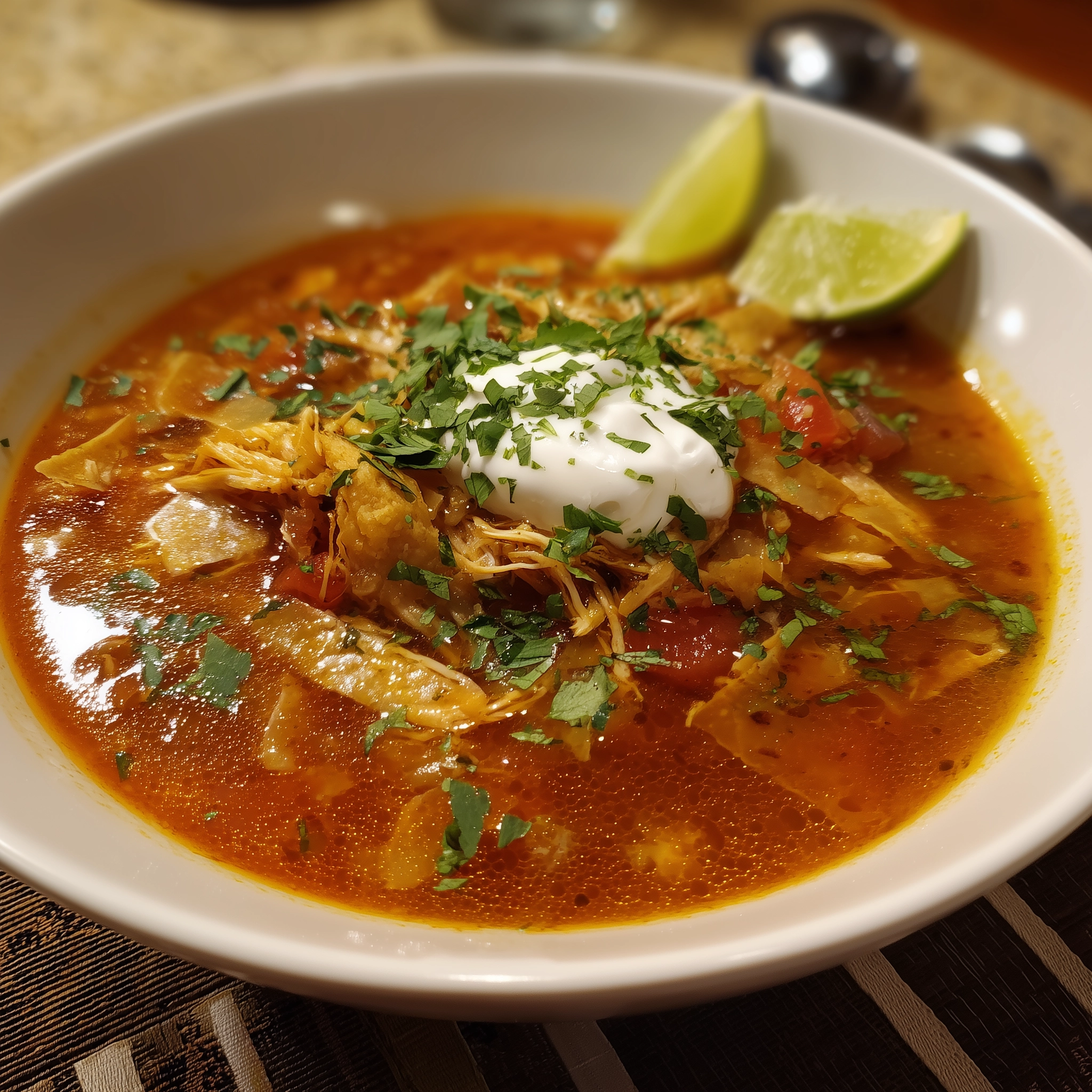 Chicken Tortilla Soup Recipe