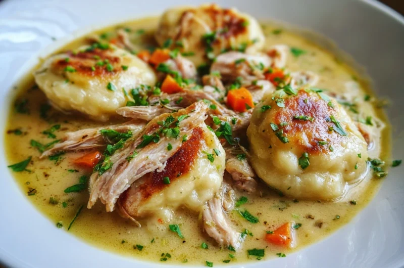 Classic Chicken and Dumplings Recipe Like Grandma’s