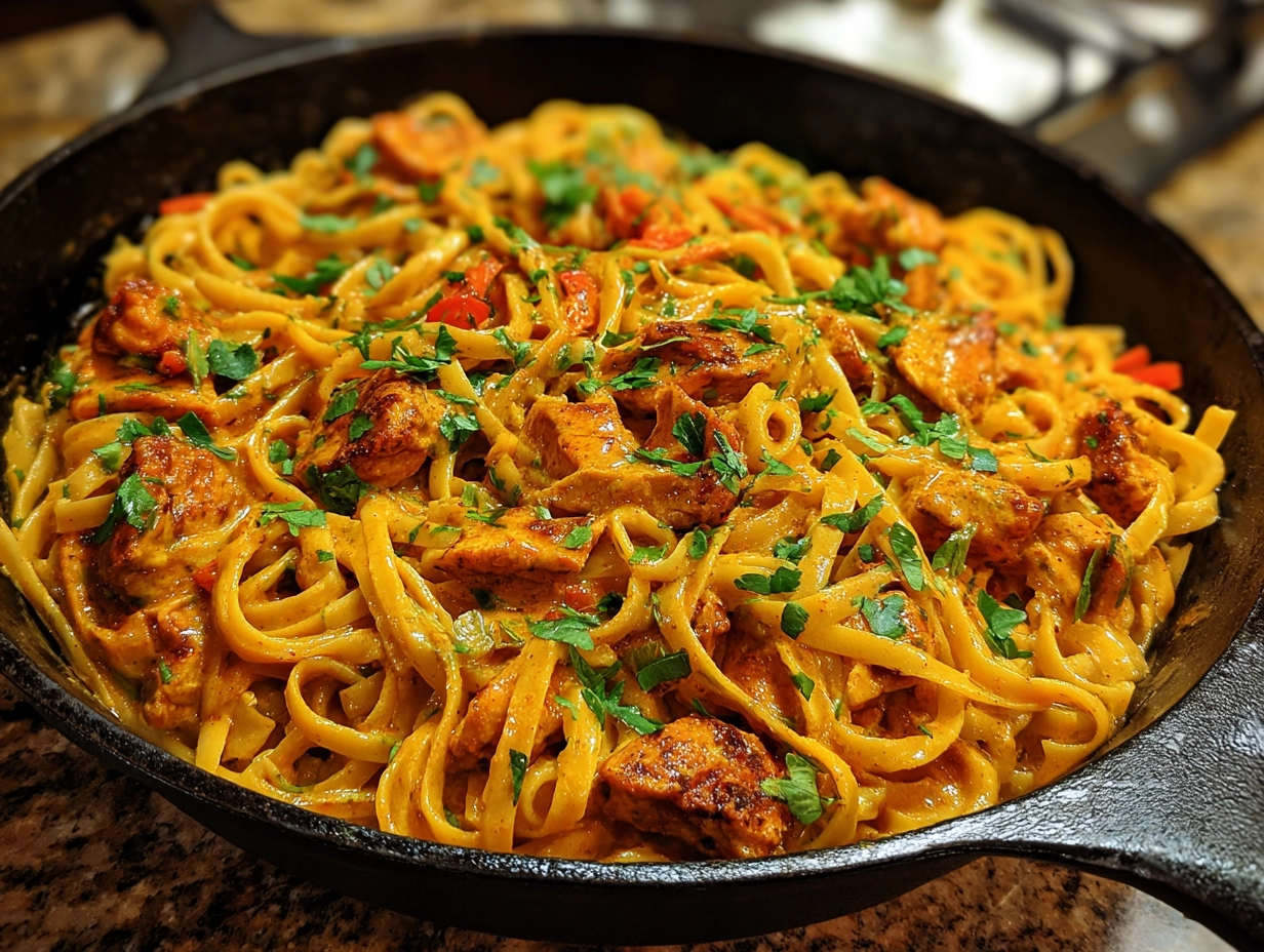 Cowboy Butter Chicken Linguine