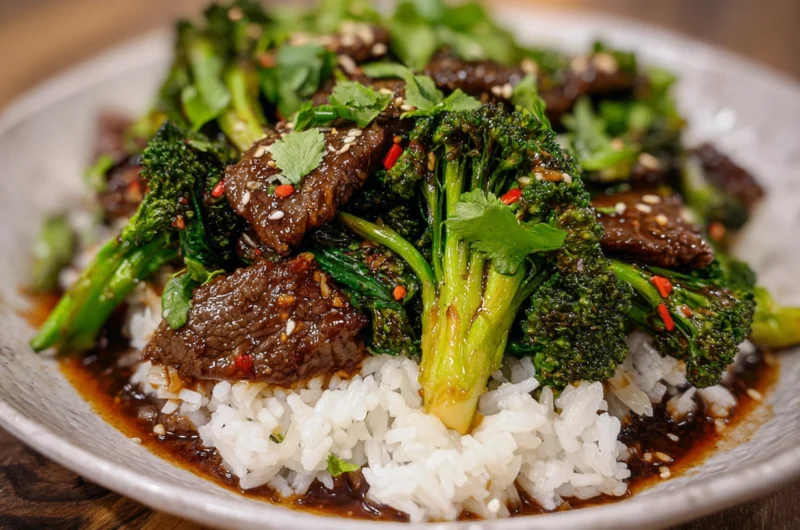 Easy Chinese Beef and Broccoli Recipe at Home
