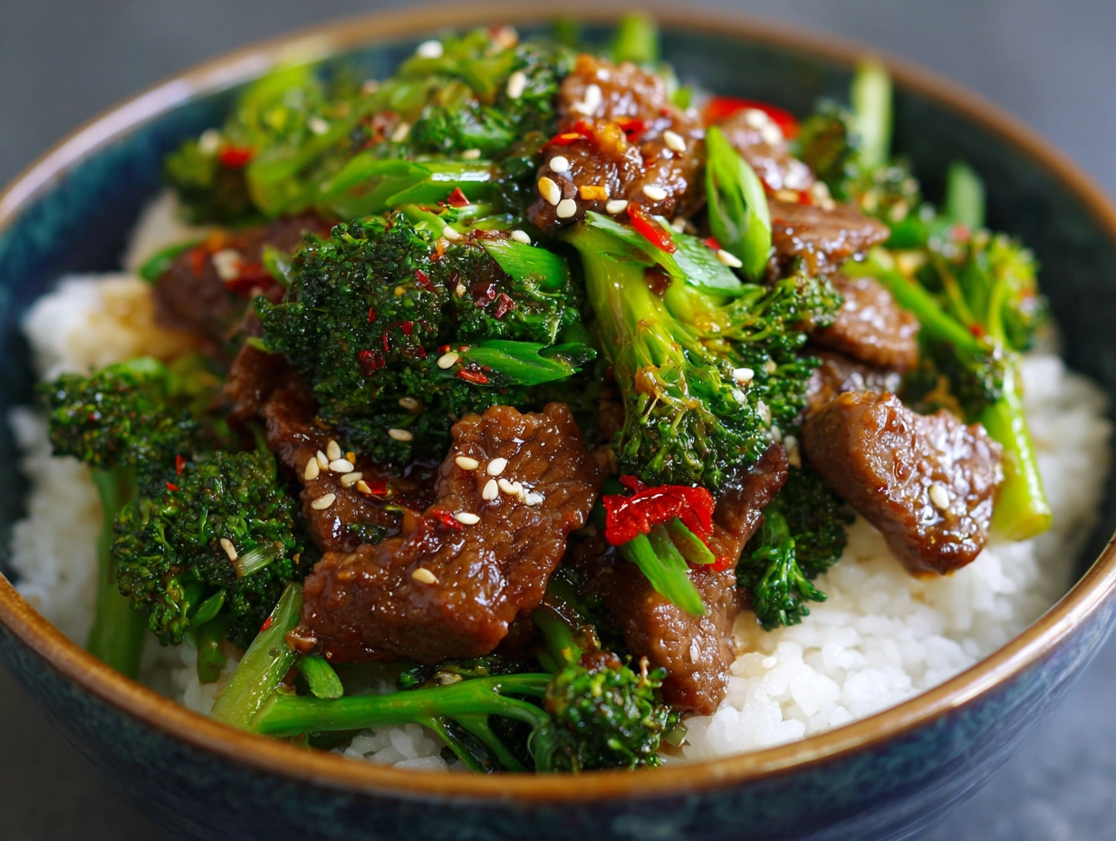 Easy Chinese Beef and Broccoli