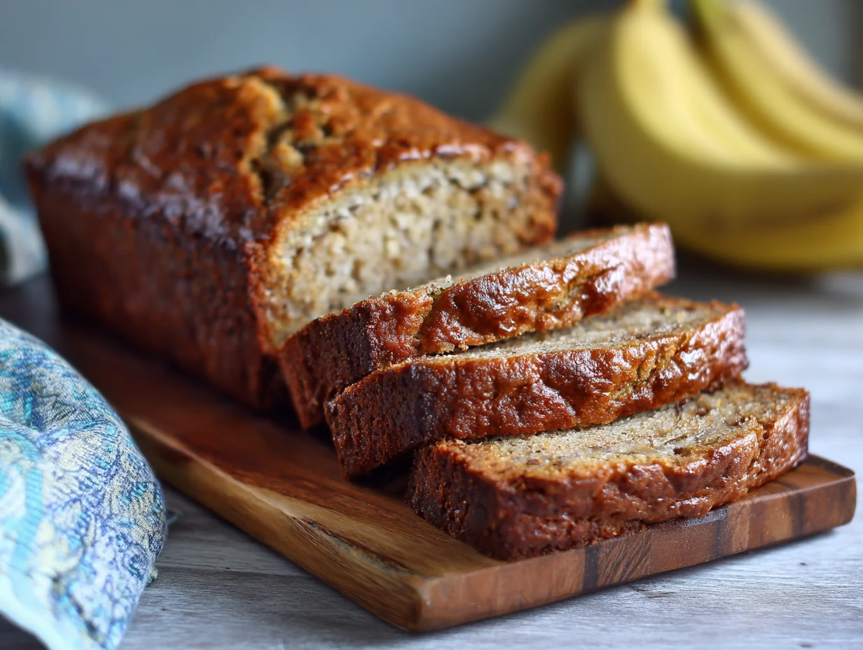 Easy Greek Yogurt Banana Bread