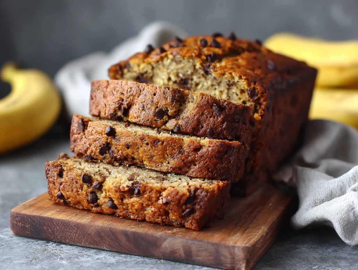Healthy Sugar Free Banana Bread