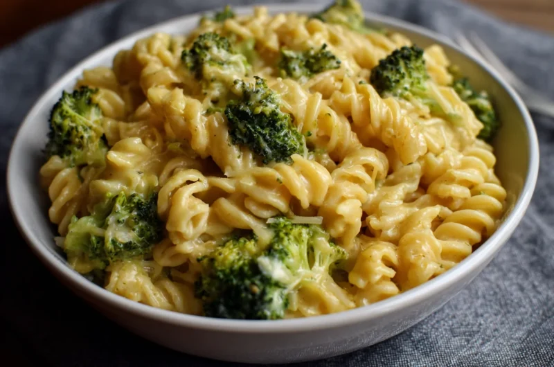 One Pot Broccoli and Cheese Pasta Recipe – Easy Delicious Dish
