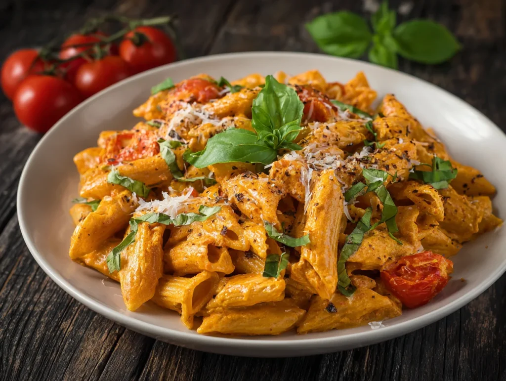Super Easy Creamy Tomato Pasta