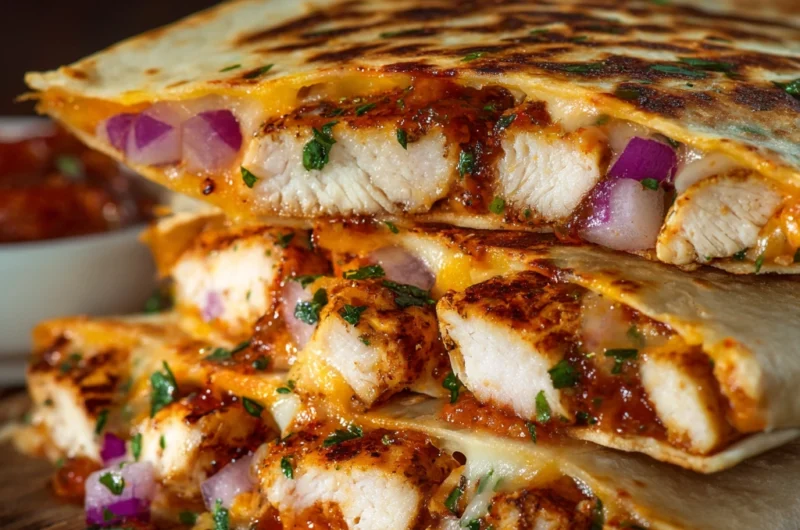 Quick Taco Bell Chicken Quesadilla Ready in Minutes