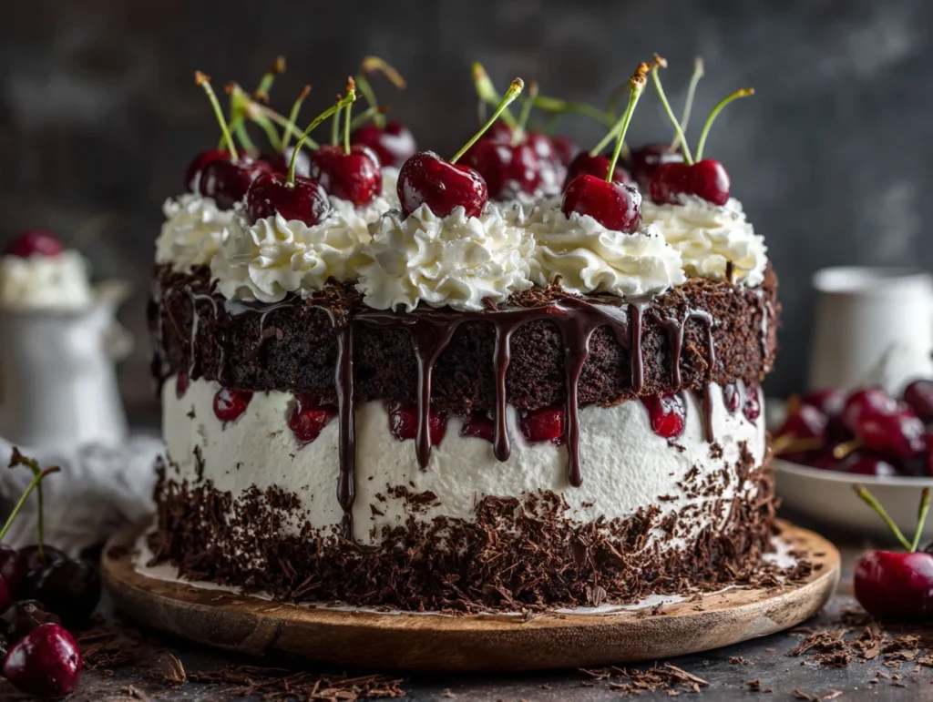 black forest cake recipe