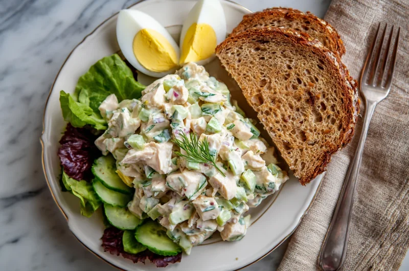 Classic Chicken Salad Recipe with a Creamy Twist