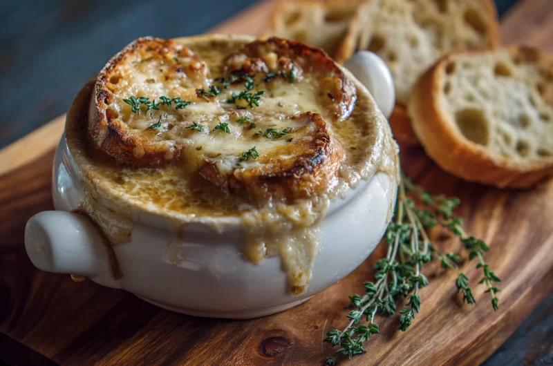 Deliciously Creamy French Onion Soup Recipe