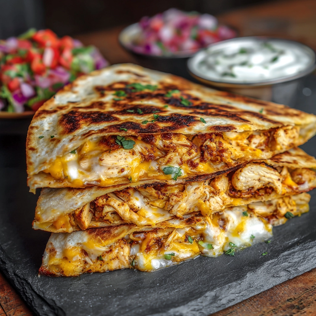 easy Taco Bell Chicken Quesadilla
