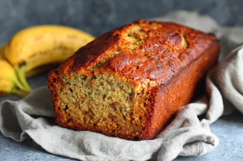 Best Eggless Banana Bread Recipe