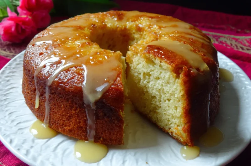 Soft and Moist Eggless Cake Recipe