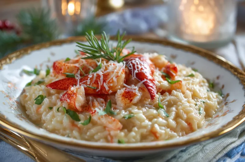 Creamy Lobster Risotto Recipe – Restaurant Style at Home