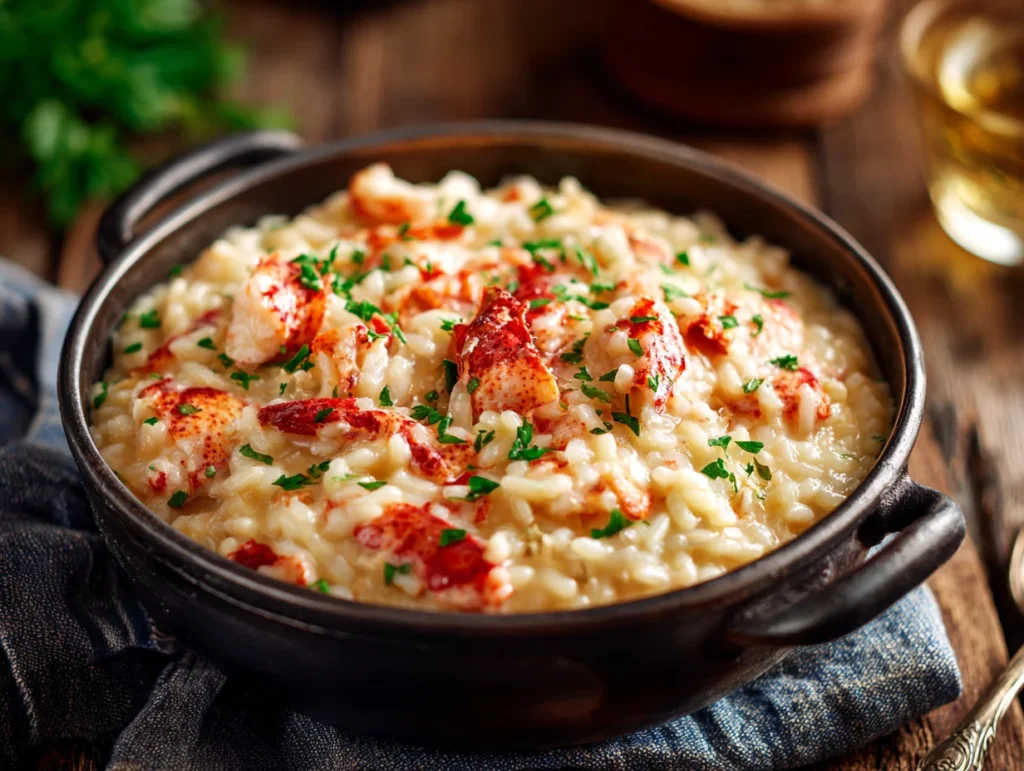 lobster risotto