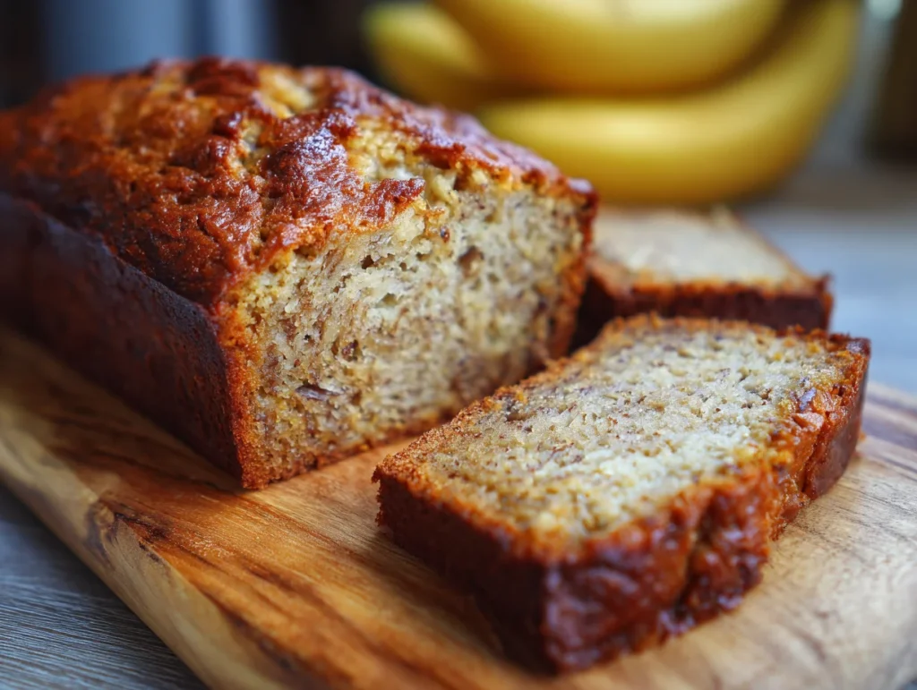 low calorie banana bread